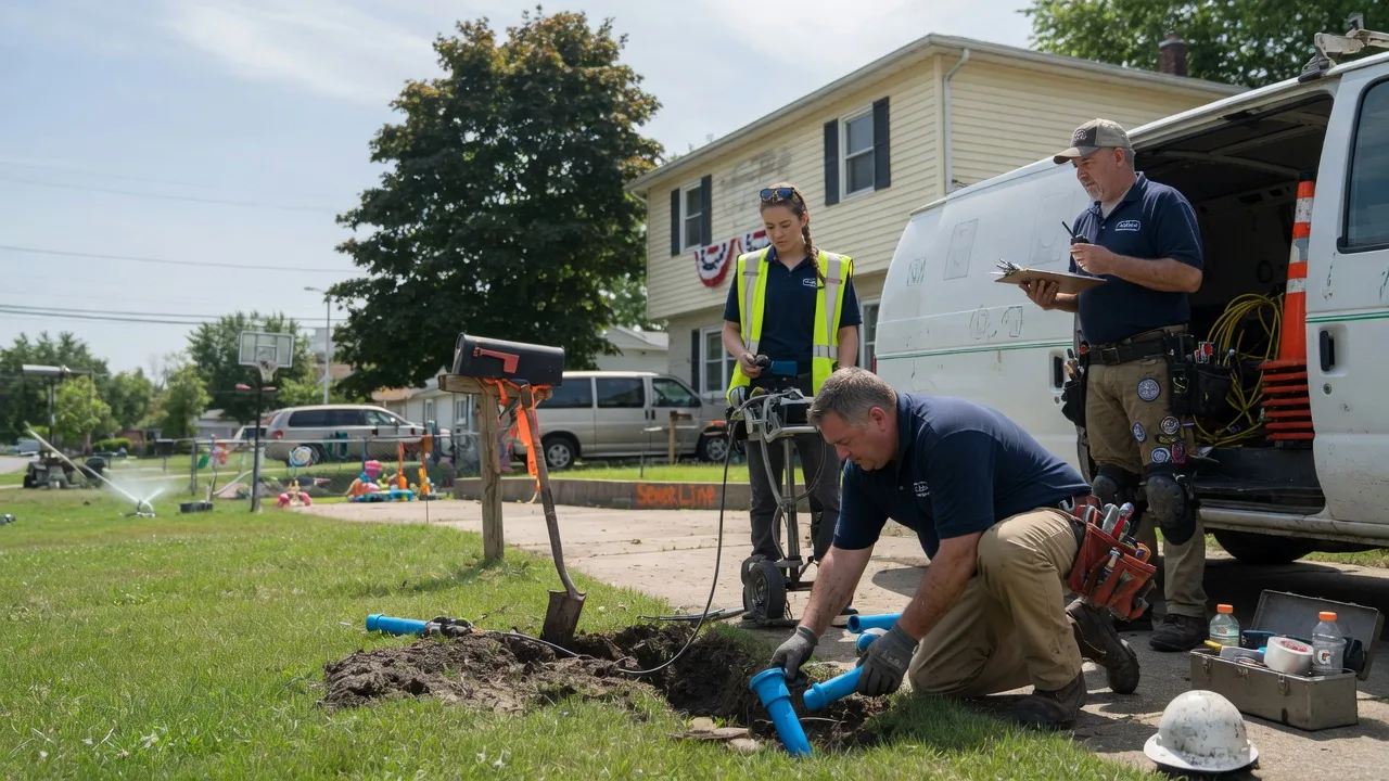 Slab Leak Repair in Saint Paris, OH near me